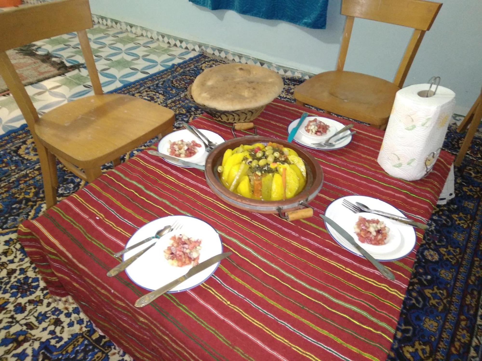 Gite D'Etape Ziz Oasis Achbarou Ngoại thất bức ảnh